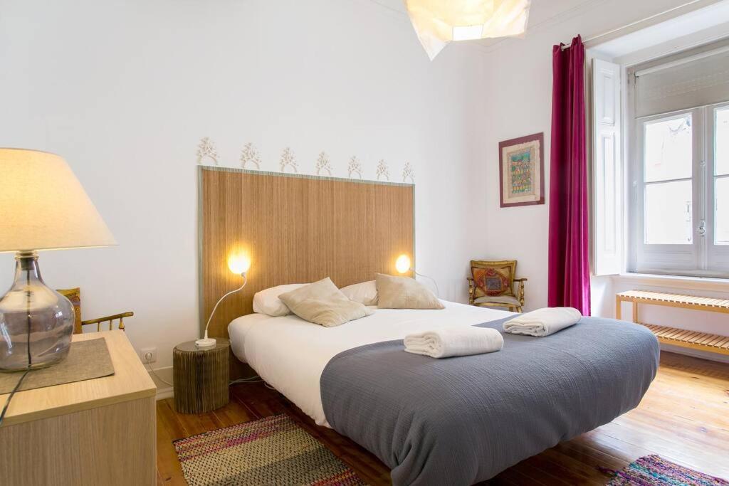 Principe Real Cool And Artistic 3 Bedrooms Flat! Lisbon Luaran gambar